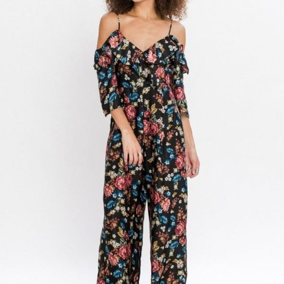 New Jealous Tomato Floral Jumpsuit - Picture 5 of 5